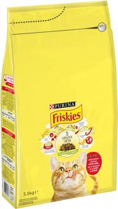 Purina Friskies Torrfoder Oxkött, Kyckling & Lever 3,5 Kg produkt bild