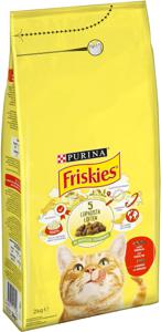 Purina Friskies Torrfoder Oxkött, Lever & Grönsaker 2 Kg produkt bild