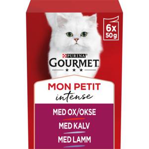 Våtfoder Mon Petit kött för katt - 6 x 50 g produkt bild