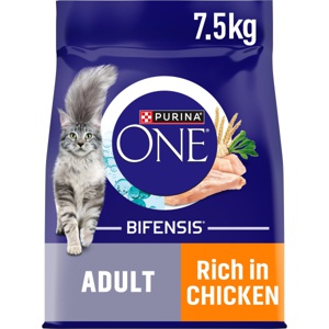 Purina One Adult Chicken & Whole Grains Dry Cat Food product image