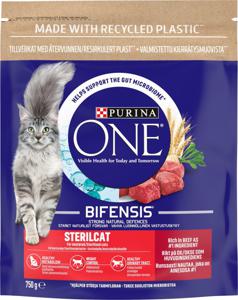 Purina One Kattmat Steril Oxe 750 g produkt bild