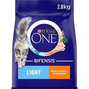 Purina One Light Chicken & Wheat Dry Cat Food product image