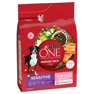 Purina One Medium/Maxi Sensitive Lachs Produktbild