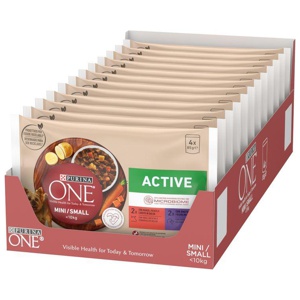 Purina One Mini Active Rind & Ente Produktbild