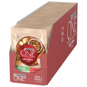 Purina One Mini Active Rind & Karotten Produktbild