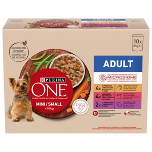 Purina One Mini Adult Huhn, Rind & Lamm Produktbild