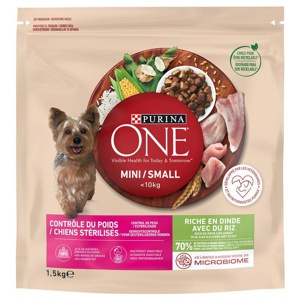 Purina One Mini Weight Control / Sterilised Truthahn & Reis Produktbild
