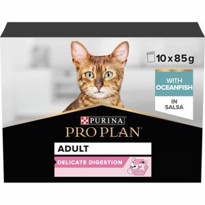 Purina Pro Plan Adult Delicate Digestion med havsfisk i sås 850 g produkt bild