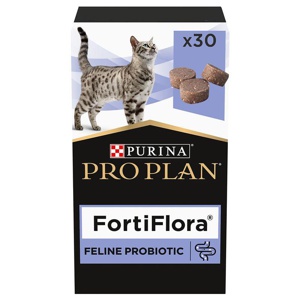 PURINA Pro Plan Fortiflora Feline Probiotic Kauwürfel Produktbild