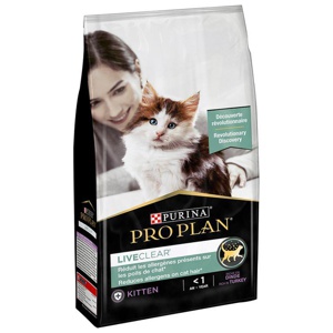 PURINA Pro Plan LiveClear Kitten Truthahn Produktbild