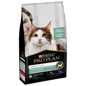 PURINA Pro Plan LiveClear Sterilised Adult Truthahn Produktbild