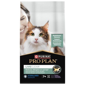Pro Plan Liveclear Sterilised Senior 7+ Truthahn 1,4 kg Produktbild