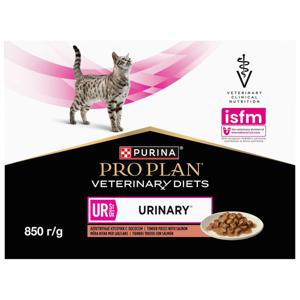 Purina Pro Plan Veterinary Diets Cat UR St/Ox Urinary Salmon Veterinärfoder till Katt 10x85 g produkt bild