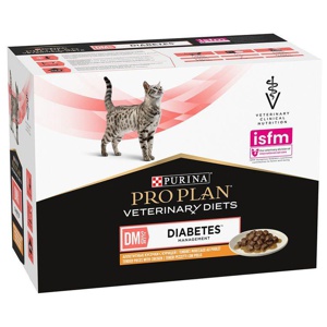 Purina Pro Plan Veterinary Diets Feline DM ST/OX - Diabetes Management Huhn Produktbild