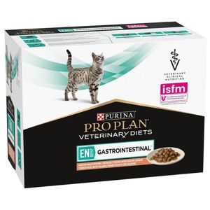 Purina Pro Plan Veterinary Diets Feline EN ST/OX Gastrointestinal Lachs Produktbild