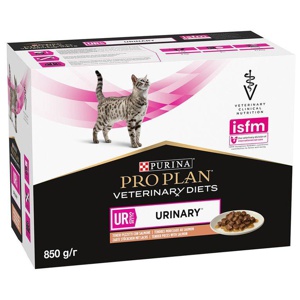 Purina Pro Plan Veterinary Diets Feline UR ST/OX - Urinary Lachs Produktbild