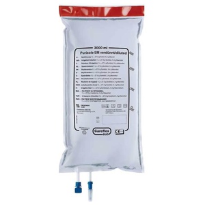 Purisole SM verdünnt Careflex Duo Beutel, 1X3000 ml Beutel Produktbild