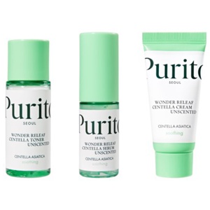 Purito Wonder Releaf Centella Mini Kit Unscented 60 ml produkt bild