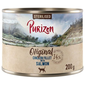 Purizon Adult Sterilised 6 x 200 g - getreidefrei Produktbild