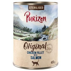 Purizon Adult Sterilised 6 x 400 g - getreidefrei Produktbild