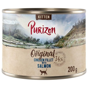Purizon Kitten 6 x 200 g - getreidefrei Produktbild