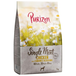 Purizon Single Meat Adult Huhn mit Kamilleblüten und Kürbis Produktbild