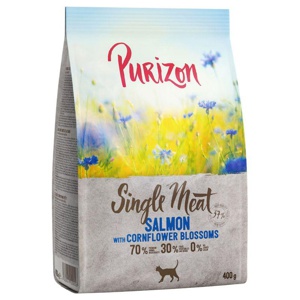 Purizon Single Meat Lachs mit Kornblumenblüten Produktbild