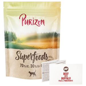 Purizon Superfoods herzhaftes Rind mit Büffel, Erbsen und Granatapfel Produktbild