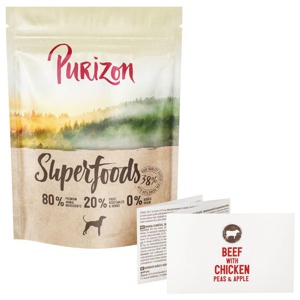 Purizon Superfoods Rind mit Huhn, Erbsen und Äpfeln Produktbild