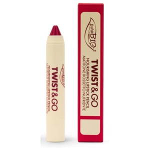 puroBIO Cosmetics - TWIST & GO - Nourishing lipstick pencil 504 produkt bild