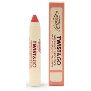 puroBIO Twist & Go Nourishing Lipstick Pencil 501 Universal Pink 2,9 g produkt bild