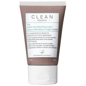 Clean Purple Clay Detoxifying Face Mask 59 ml produktbilde