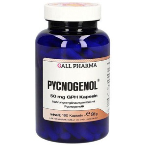 Pycnogenol 50 mg GPH Kapseln, 180 St Kapseln Produktbild