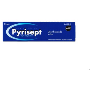 Pyrisept 1 mg/g salve 20 g produktbilde