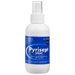 Pyrisept Oppløsning 1 mg/ml spray, 100 ml produktbilde