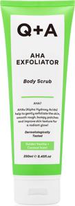 Q+A AHA Exfoliator Body Scrub 250 ml produkt bild