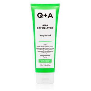 Q+A AHA Exfoliator Body Scrub 250 ml produktbillede