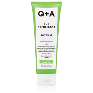 Q+A AHA Exfoliator Body Scrub 250 ml produktbilde