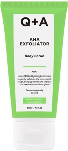 Q+A AHA Exfoliator Body Scrub 50 ml produktbilde