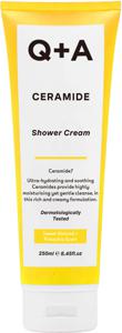 Q+A Ceramide Shower Cream 250 ml produkt bild