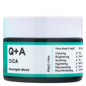 Q+A Cica Overnight Face Mask 50g produktbillede