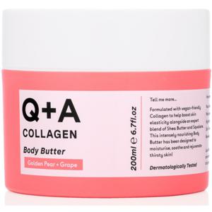 Q+A Collagen Body Butter, 200 ml produkt bild