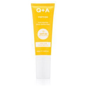 Q+A Peptide Renewing Face Sunscreen SPF 50 - 50 ml produktbillede