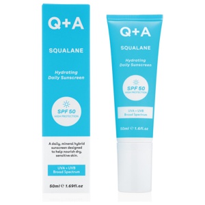 Q+A Squalane Hydrating Face Sunscreen SPF 50 50 ml produktbilde