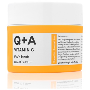 Q+A Vitamin C Body Scrub 200 ml produktbillede