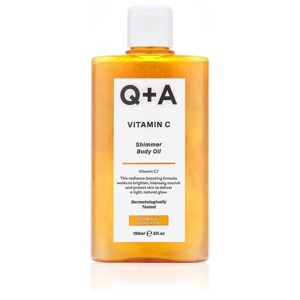 Q+A Vitamin C Shimmer Body Oil 150 ml produkt bild