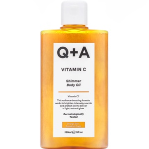 Q+A Vitamin C Shimmer Body Oil 150 ml produktbillede