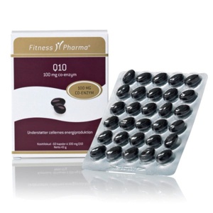 Fitness Pharma Q10 100 mg 60 kaps. produktbillede