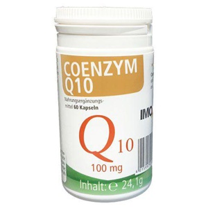 Q10 100 mg ImoVit Kapseln Produktbild