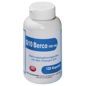 Q10 BERCO 100 mg Kapseln Produktbild